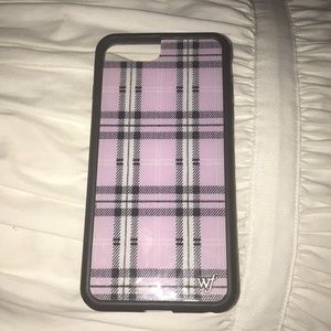 Plaid wildflower phone case iPhone 7 Plus/8 Plus